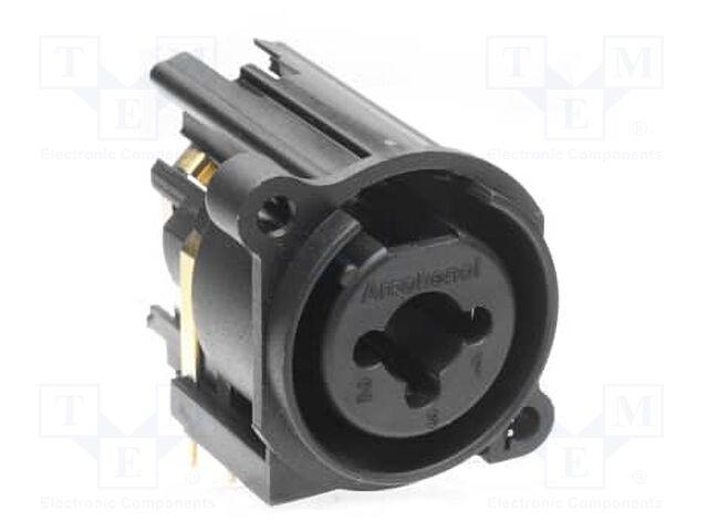 Connector: Jack 6,3mm + XLR; socket; female; THT; IP40