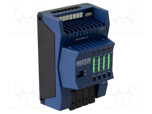 Module: power module; for DIN rail; 240W; 24VDC; 10A; 22÷28VDC