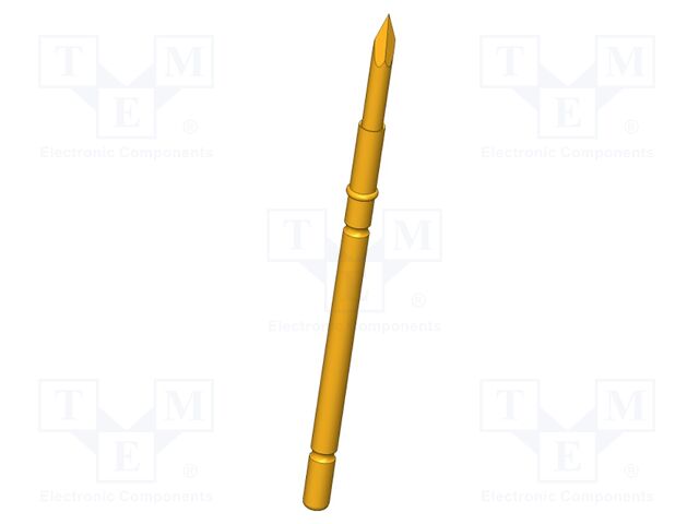 Test needle; Operational spring compression: 4mm; 5A; Ø: 1.3mm