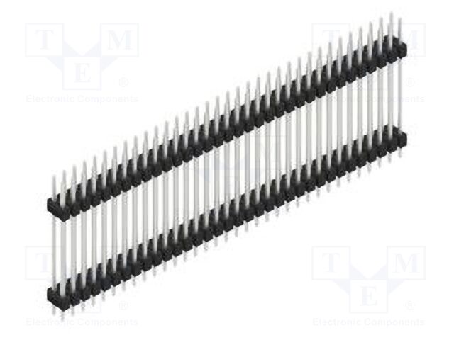 Connector: pin strips; pin header; male; PIN: 68; 2.54mm; THT; 2x34