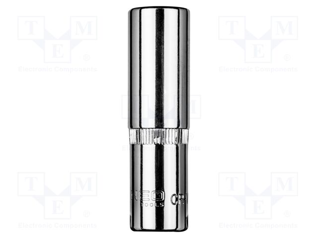 Socket; 6-angles,socket spanner; HEX 13mm; 3/8"; long