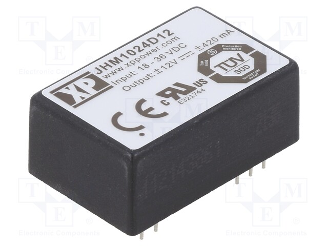 Converter: DC/DC; Mounting: THT