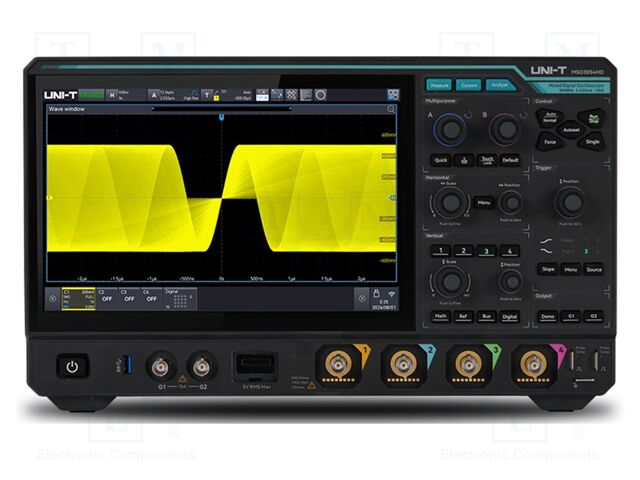 Test acces: expansion option; for oscilloscopes