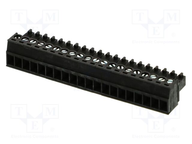 Pluggable terminal block
