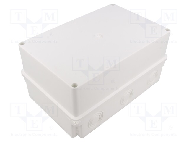 Enclosure: junction box; X: 150mm; Y: 235mm; Z: 115mm; wall mount
