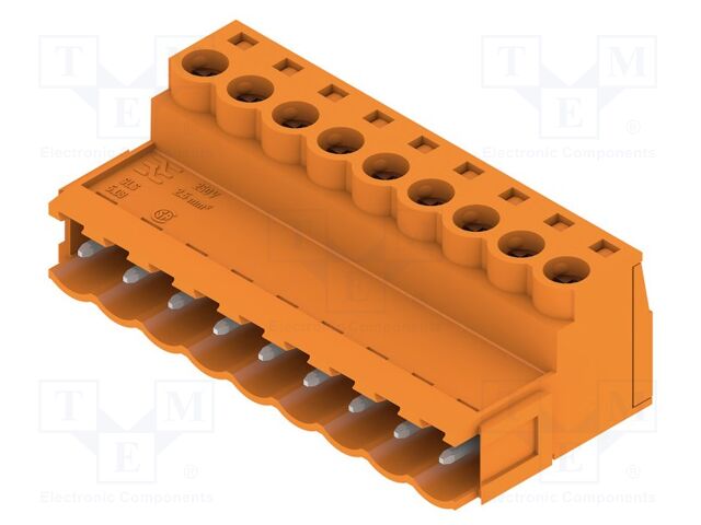 Connector: pluggable terminal block