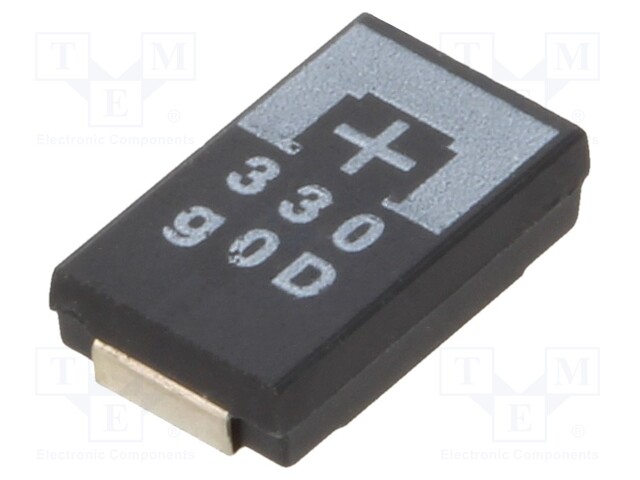 Capacitor: tantalum-polymer; 330uF; 4VDC; TPE; SMD; ±20%; -55÷105°C