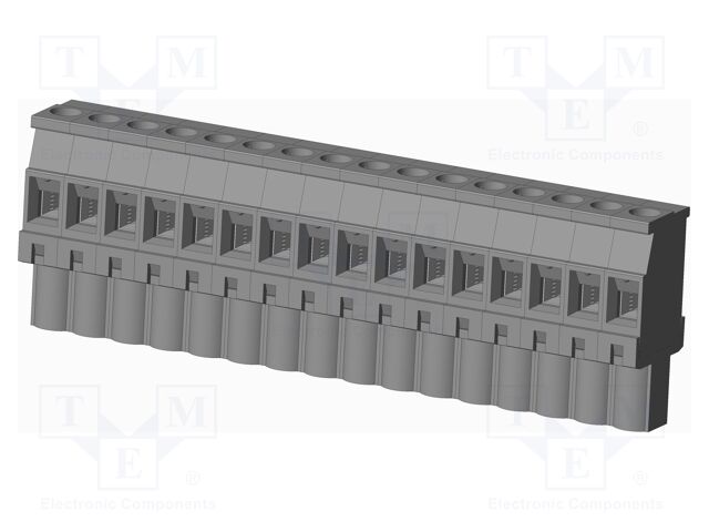Connector: pluggable terminal block; plug; female; angled 90°