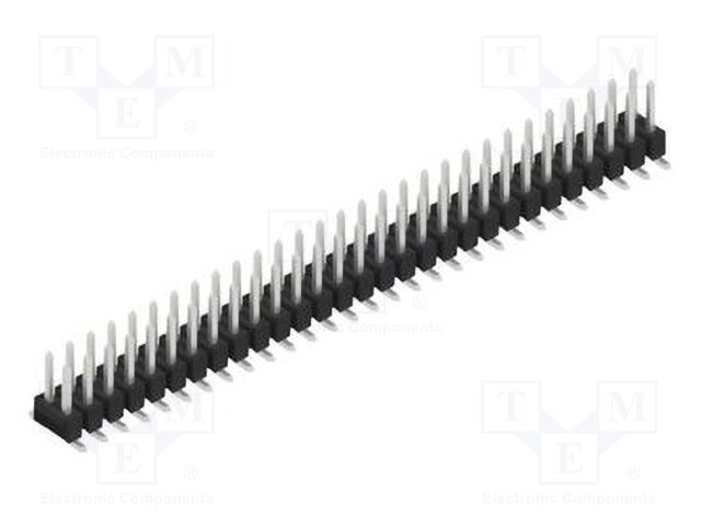 Connector: pin strips; pin header; male; PIN: 58; 2.54mm; SMT; 2x29