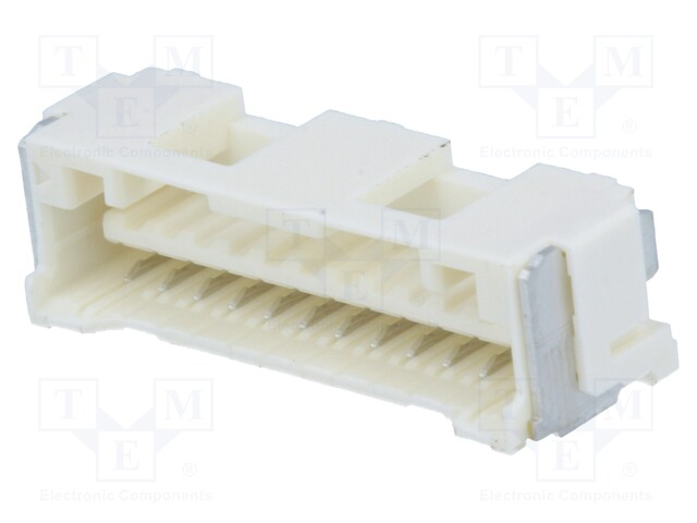 Socket; wire-board; male; CLIK-Mate; 1.5mm; PIN: 12; SMT; 2A; tinned