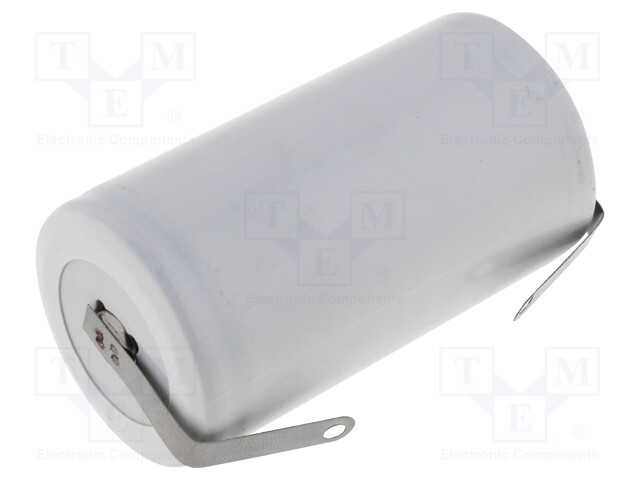 Re-battery: Ni-Cd; D; 1.2V; 4000mAh; Leads: soldering lugs
