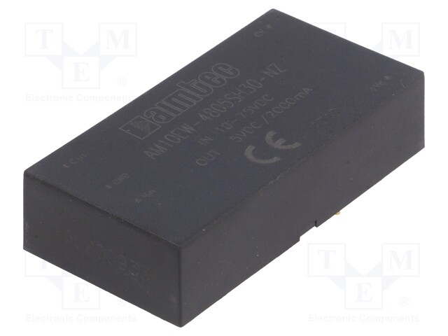 Converter: DC/DC; 10W; Uin: 18÷75V; 5VDC; Iout: 2A; 2"x1"; 24g