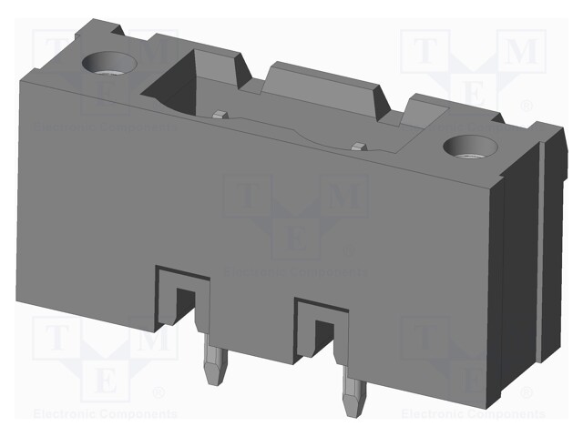 Connector: pluggable terminal block; socket; male; on PCBs