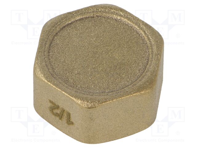 Hexagonal; max.6bar@<90°C,max.16bar@10°C÷30°C; brass CW617N