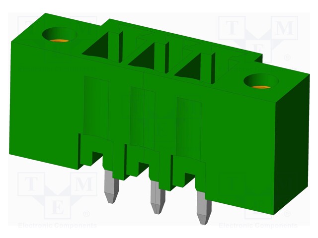 Connector: pluggable terminal block; socket; male; straight; THT