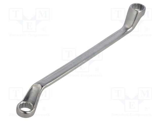 Wrench: ring; double-sided,bent; 14mm,15mm; L: 235mm; Gedore Red