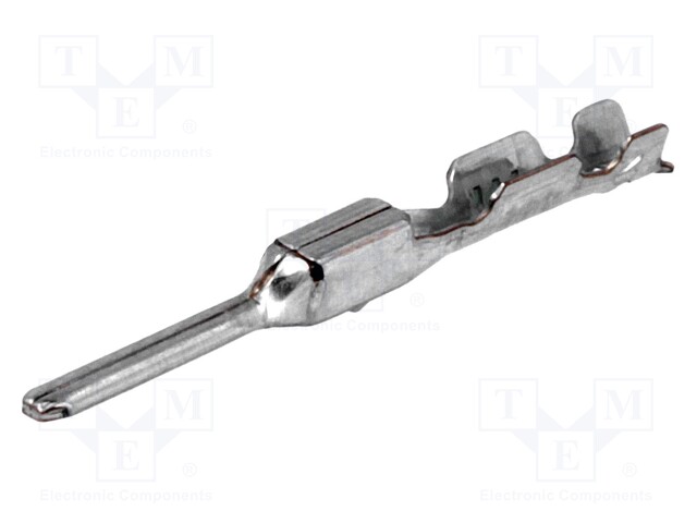 Contact; male; copper alloy; tinned; 22AWG; MX150; crimped; 22A