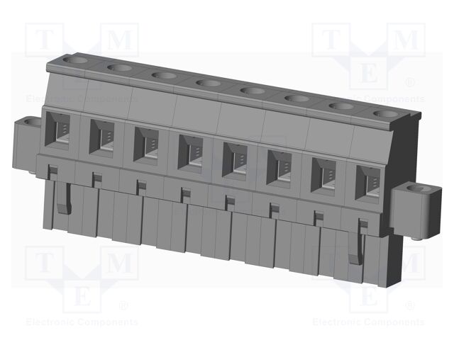 Connector: pluggable terminal block; plug; female; angled 90°