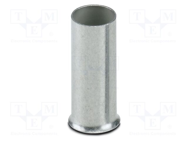 Tip: bootlace ferrule; non-insulated; copper; 10mm2; tinned; 12mm