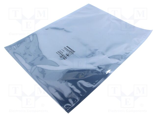 Protection bag; ESD; L: 356mm; W: 254mm; Thk: 76um; Features: open