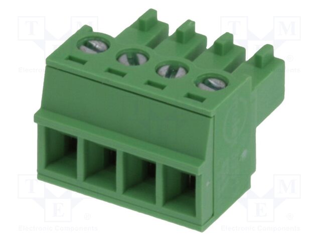 Pluggable terminal block