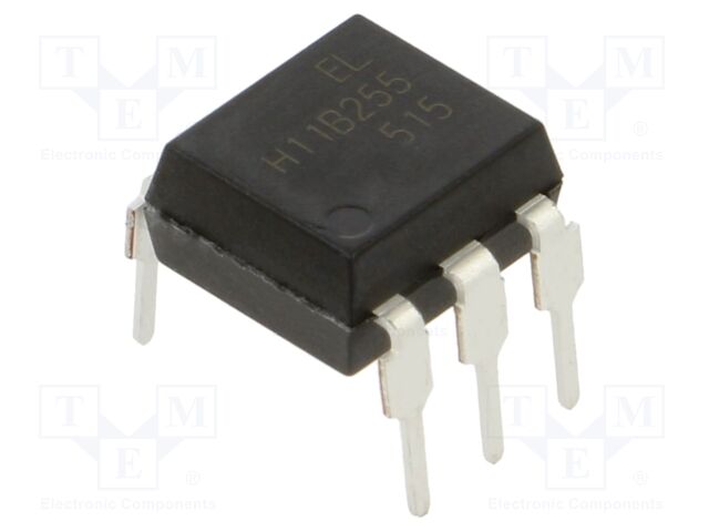 Optocoupler; THT; Ch: 1; OUT: Darlington; Uinsul: 5kV; Uce: 55V; DIP6