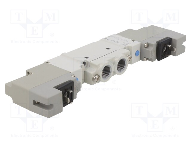 Electromagnetic valve; 5/2 bistable; G 1/8"; Pressure: 1÷7bar