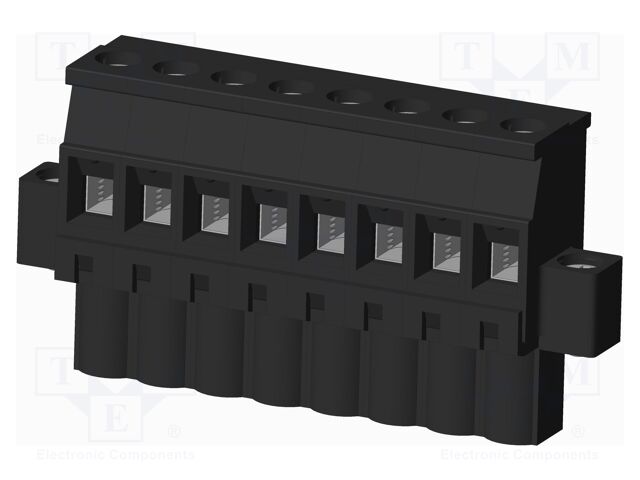 Connector: pluggable terminal block; plug; female; angled 90°