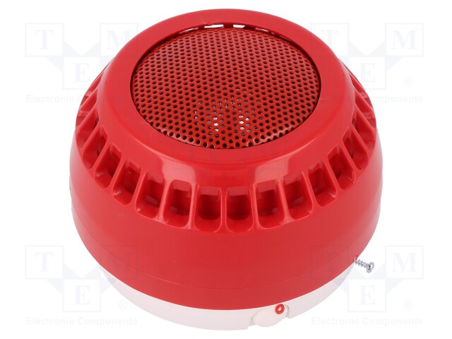 Signaller: voice; 16÷32.5VDC; 90dB; Series: SG; IP31; Ø115x80mm