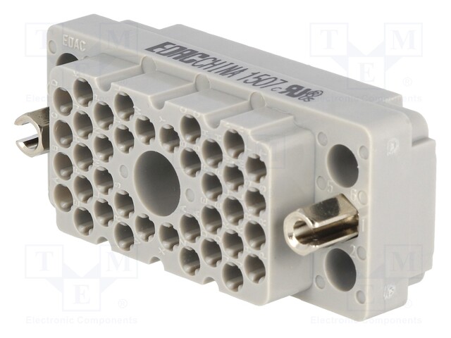 Connector: rectangular; socket; hermaphrodite; Mat: polycarbonate