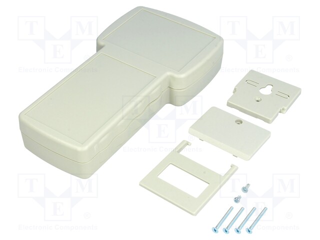 Enclosure: for devices with displays; X: 110mm; Y: 210mm; Z: 40.5mm