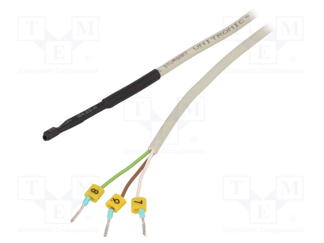 Sensor: temperature; DS18B20; Body dim: Ø5x30mm; Leads: 3 leads