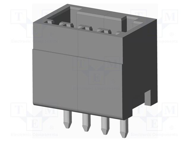 Connector: pluggable terminal block; socket; male; on PCBs