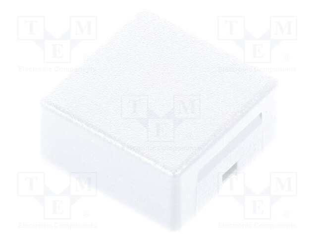 Button; square; 15x15mm; Colour: white; Application: AML series