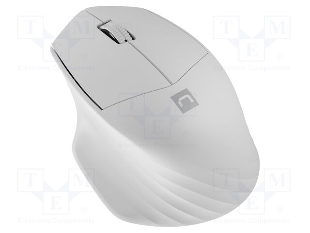 Optical mouse; white; USB A; wireless,Bluetooth 5.0; 10m