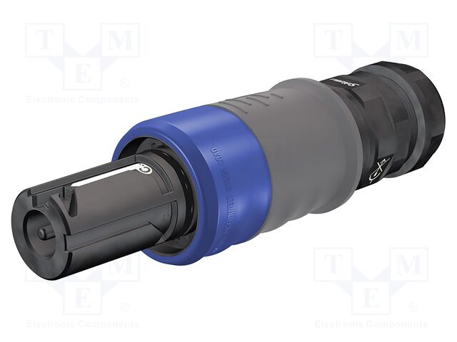 Connector: AC supply; screw terminal (AxiClamp); female; 16BL