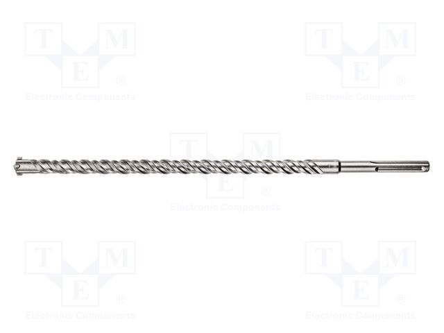 Drill bit; for concrete; Ø: 28mm; L: 600mm; cemented carbide