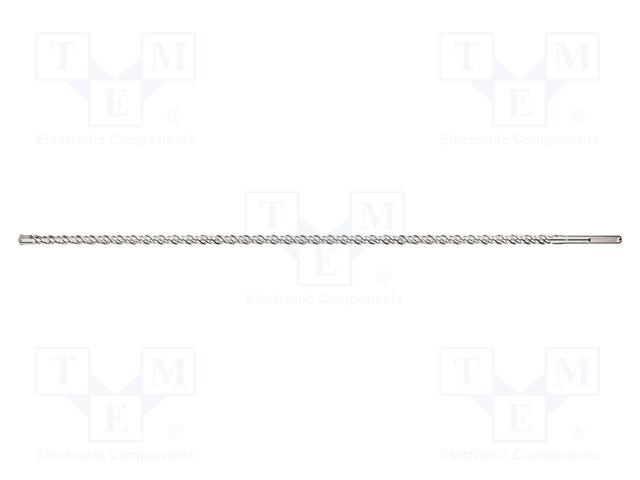 Drill bit; for concrete; Ø: 24mm; L: 1000mm; cemented carbide