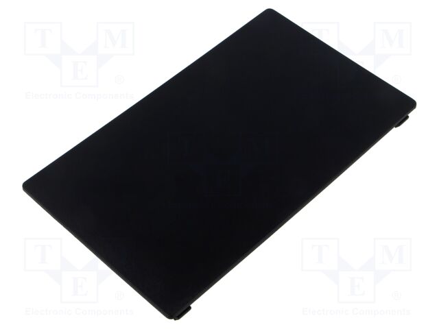 Radio cover; 189x110mm; metal,plastic