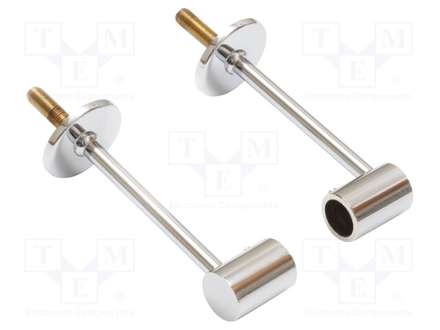 Holder; chromium plated; 300m; brass,steel; Application: PEN12
