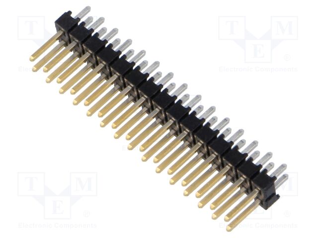 Connector: pin strips; pin header; male; PIN: 30; straight; 2.54mm