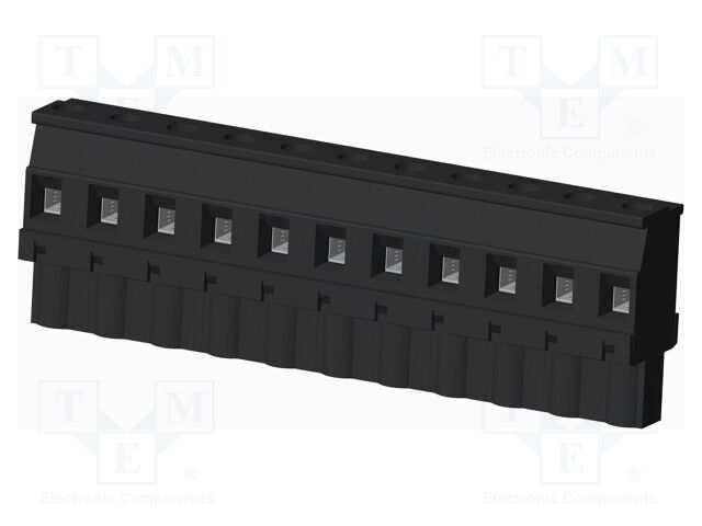 Connector: pluggable terminal block; plug; female; angled 90°