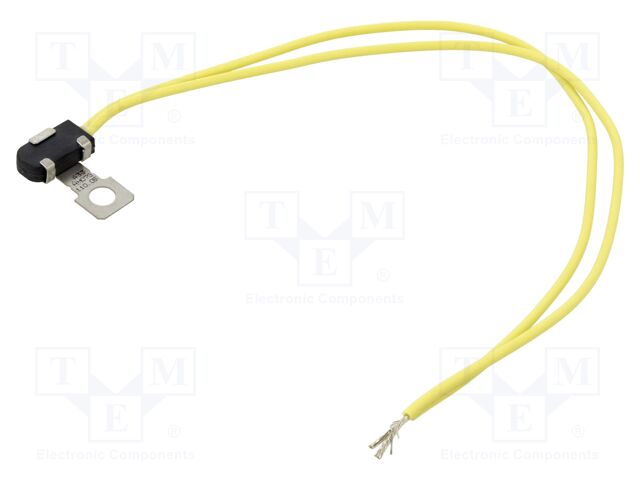 Sensor: thermostat; SPST-NC; 110°C; 4.5A; 250VAC; cables; ±5°C; IP68