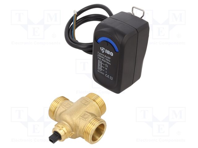 Zone valve; IP44; max.10bar; Temp: 0÷60°C; 220÷240VAC