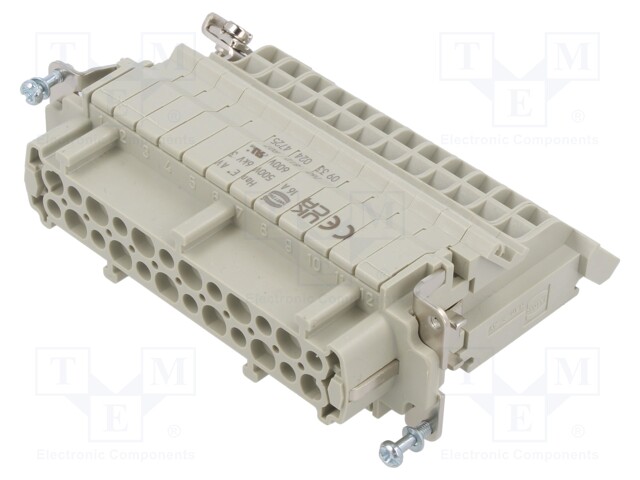 Han E AV 24 Pos. F Insert Term. Block Le