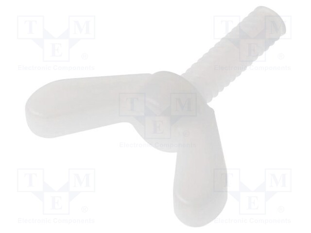 Screw; Head: wing; polyamide; 12mm