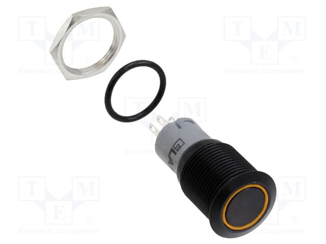 Switch: vandal resistant; Pos: 2; SPDT; 2A/48VDC; IP40; ON-(ON)