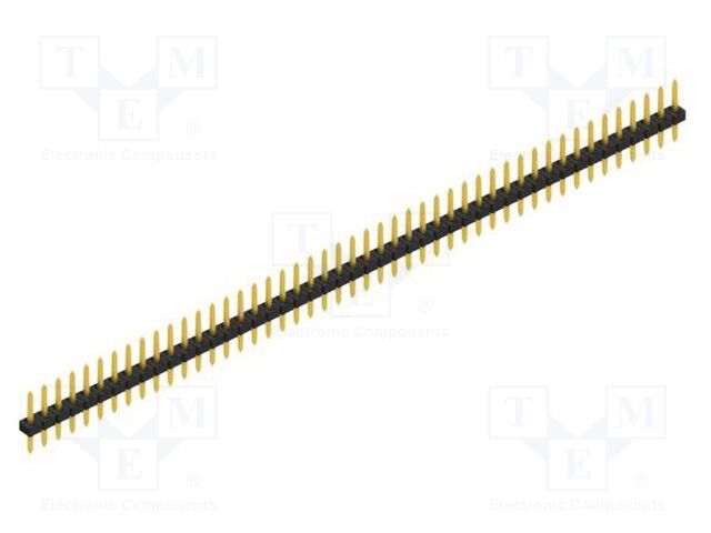 Connector: pin strips; pin header; male; PIN: 47; 2mm; THT; 1x47
