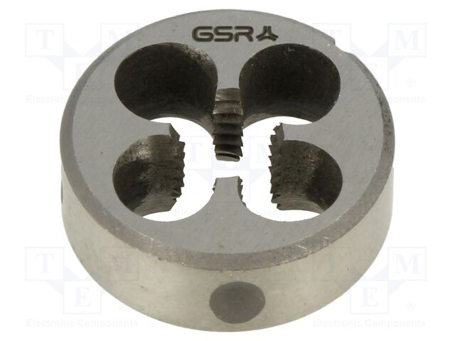 Threading die; M10; 1.5; high speed steel; H: 11mm; Øout: 30mm