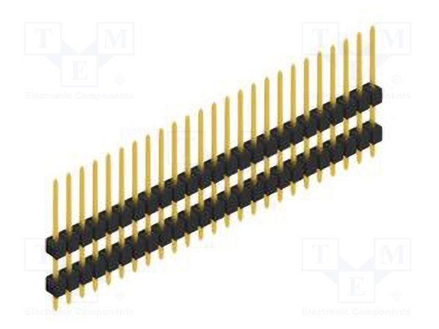 Connector: pin strips; pin header; male; PIN: 25; 2.54mm; THT; 1x25
